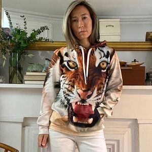 Photoreal Tiger Hoody - Size S